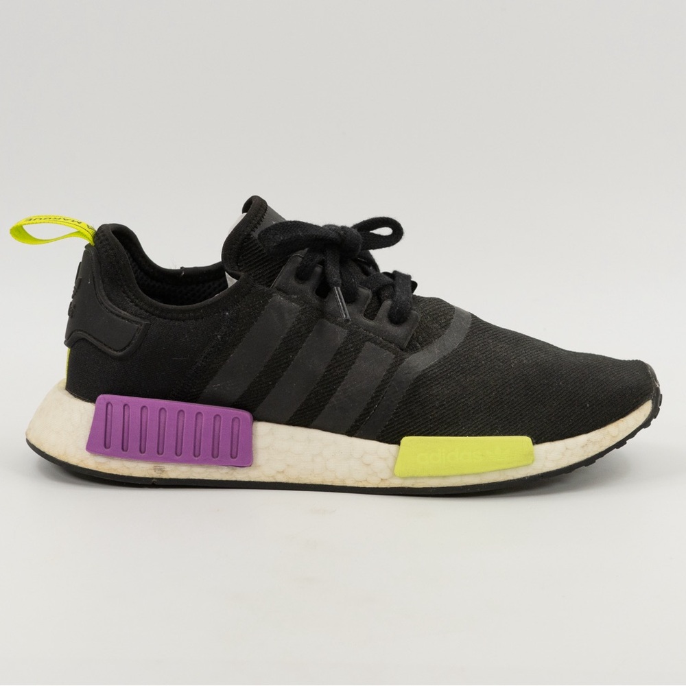 Adidas Men's NMD_R1 Core 2018 'Shock Purple Neon' D96627 size 10